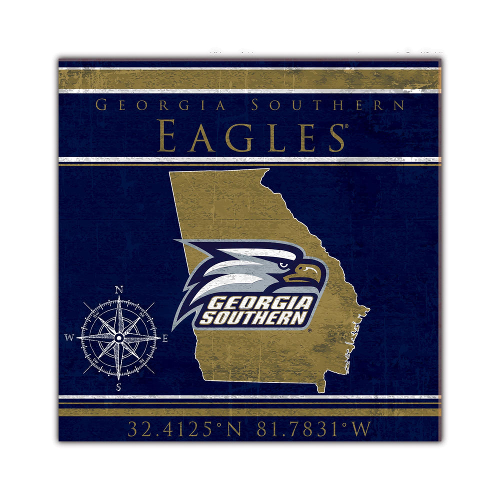 Wholesale C2105-Coordinates 10x10 / C2105-Georgia Southern