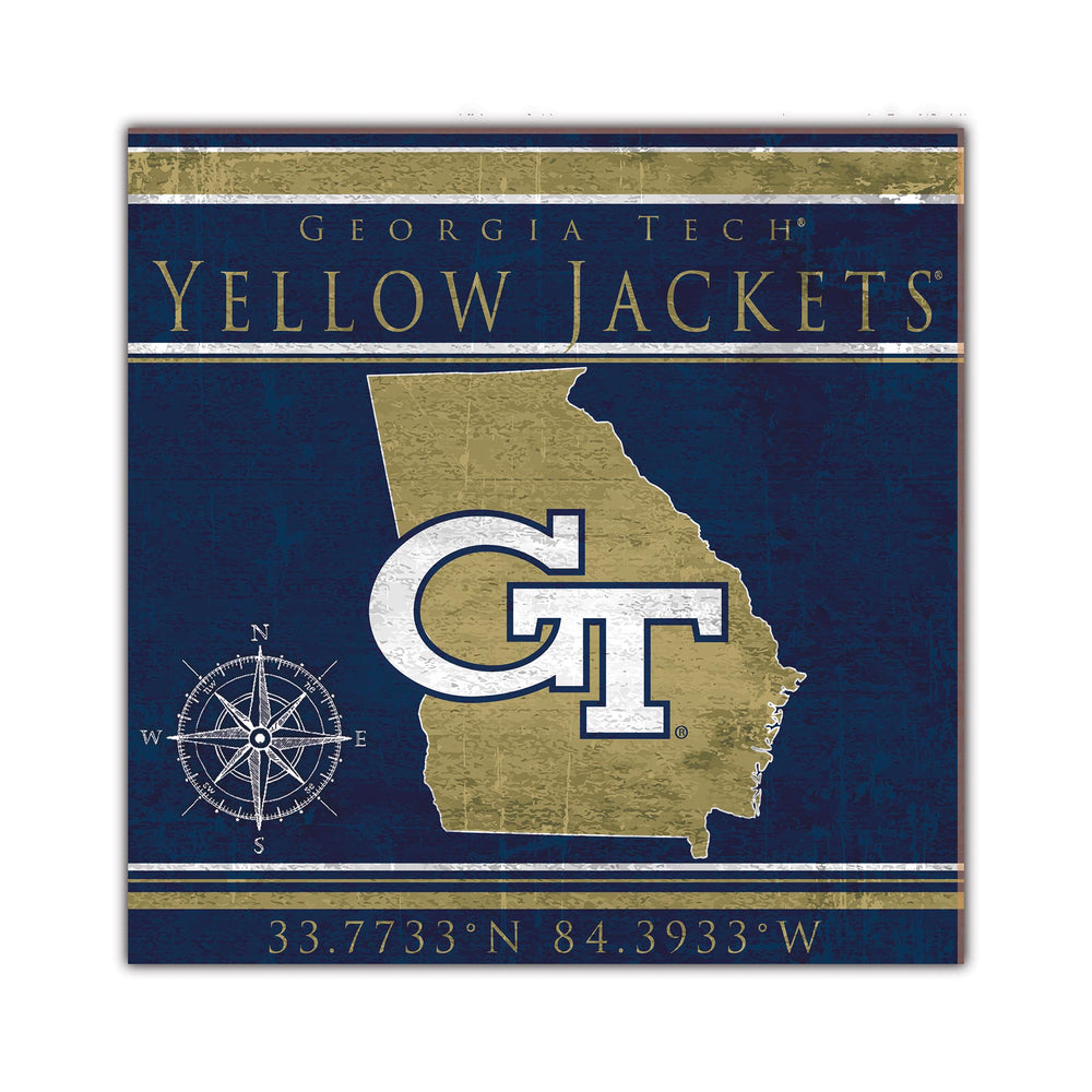 Wholesale C2105-Coordinates 10x10 / C2105-Georgia Tech