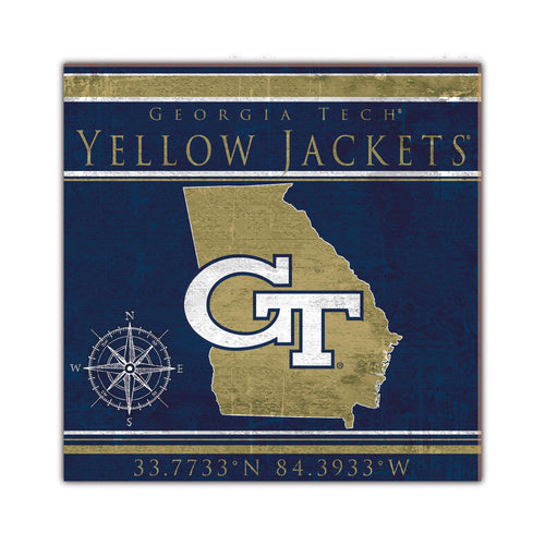 Wholesale C2105-Coordinates 10x10 / C2105-Georgia Tech