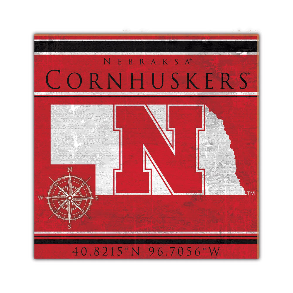 Wholesale C2105-Coordinates 10x10 / C2105-Nebraska