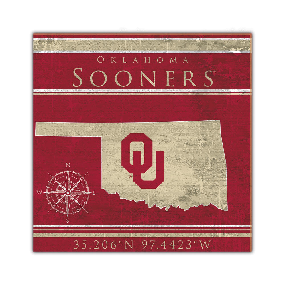 Wholesale C2105-Coordinates 10x10 / C2105-Oklahoma