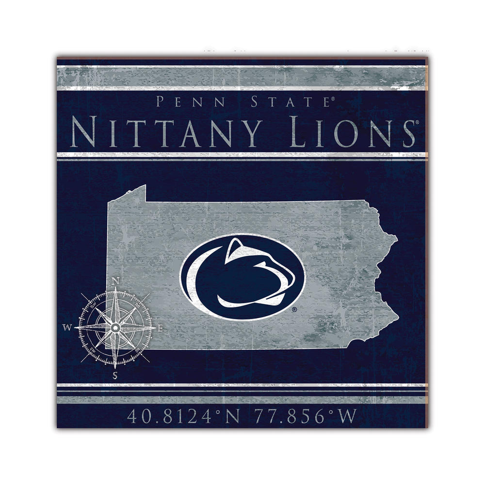 Wholesale C2105-Coordinates 10x10 / C2105-Penn State