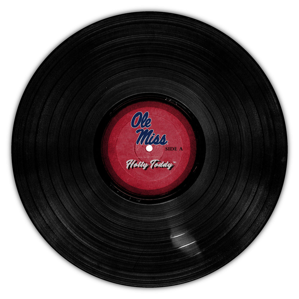 Wholesale C2106-Vinyl 12in Circle / C2106-Ole Miss