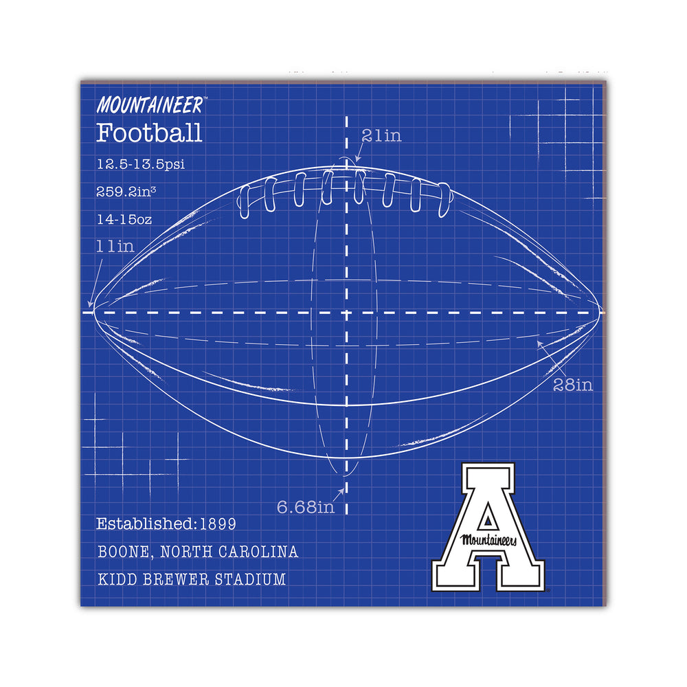 Wholesale C2108-Ball Blueprint 10x10 / C2108-Appalachian State