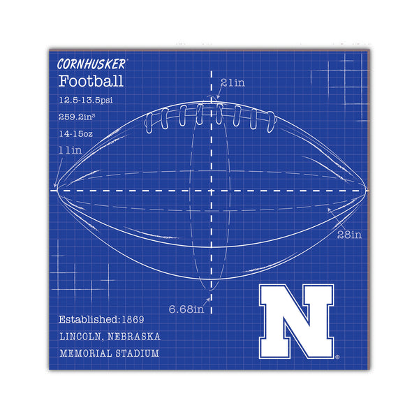 Wholesale C2108-Ball Blueprint 10x10 / C2108-Nebraska