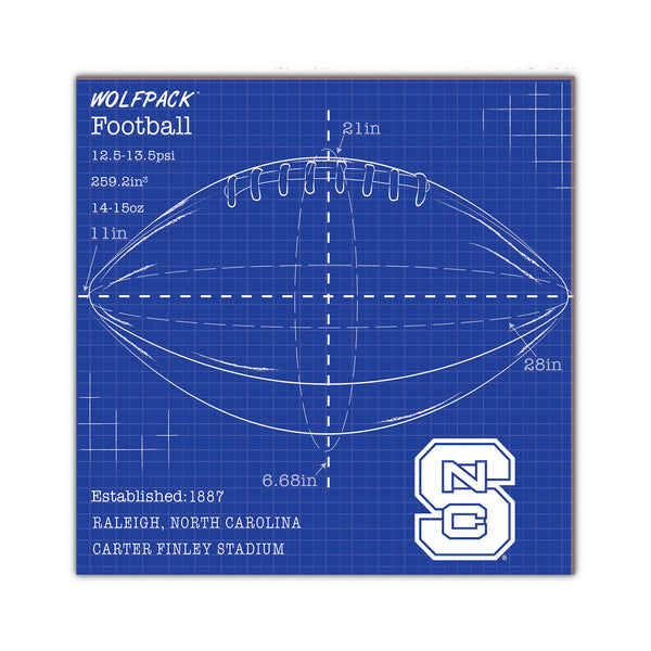 Wholesale C2108-Ball Blueprint 10x10 / C2108-North Carolina State