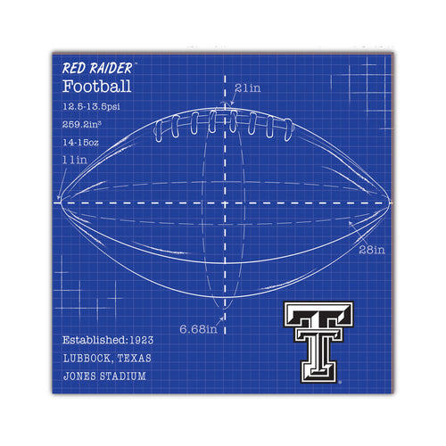 Wholesale C2108-Ball Blueprint 10x10 / C2108-Texas Tech