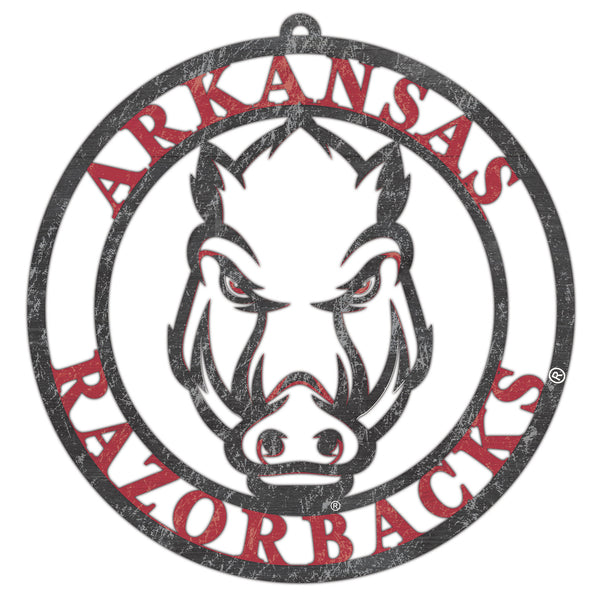 Wholesale C2114-Team Color Logo Cutout Circle / C2114-Arkansas