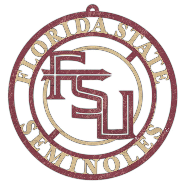 Wholesale C2114-Team Color Logo Cutout Circle / C2114-Florida State