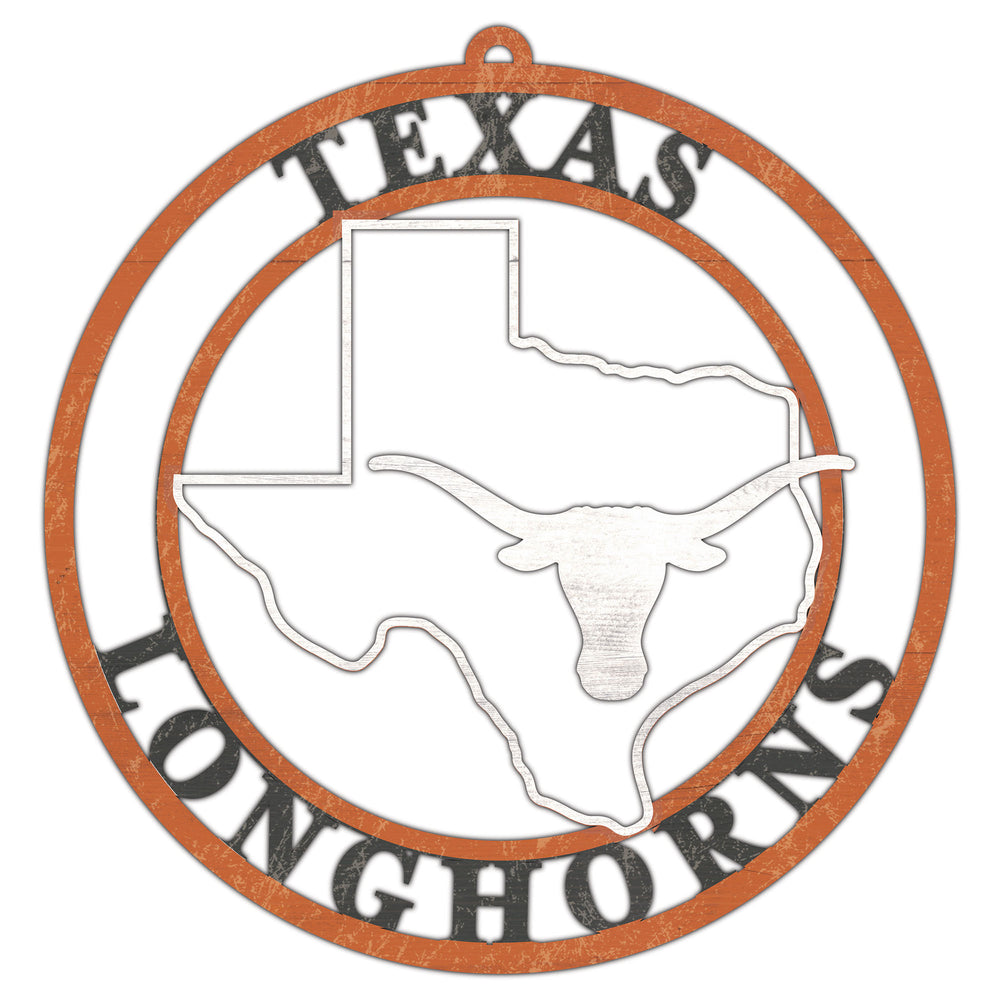 Wholesale C2114-Team Color Logo Cutout Circle / C2114-Texas