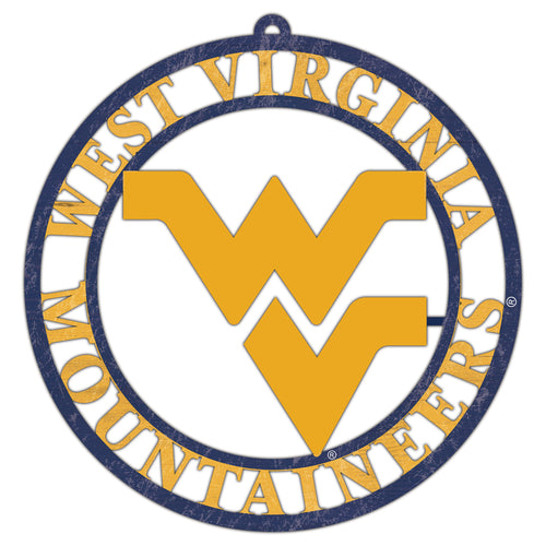 Wholesale C2114-Team Color Logo Cutout Circle / C2114-West Virginia