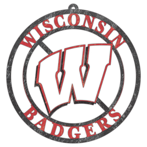 Wholesale C2114-Team Color Logo Cutout Circle / C2114-Wisconsin