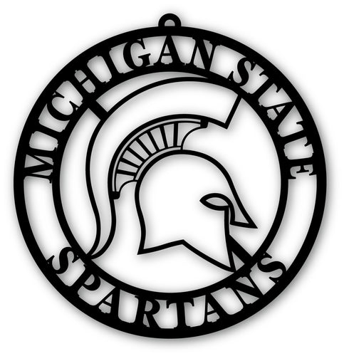 Wholesale C2115-Silhouette Logo Cutout Circle / C2115-Michigan State