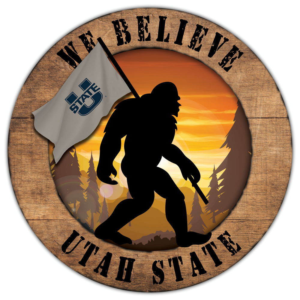 Wholesale C2121-Bigfoot 12in Circle / C2121-Utah State