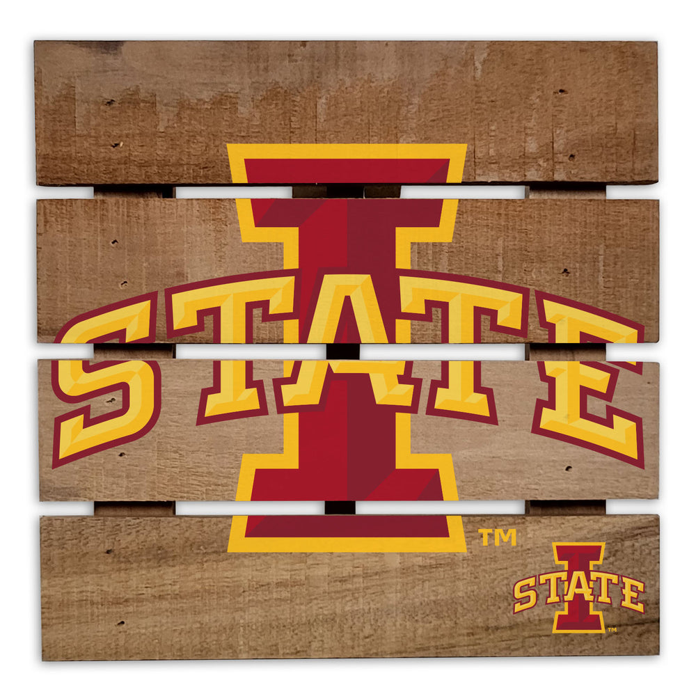 Wholesale C2122-Wooden 8in Hotplate / C2122-Iowa State