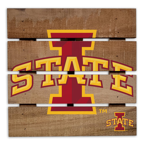 Wholesale C2122-Wooden 8in Hotplate / C2122-Iowa State