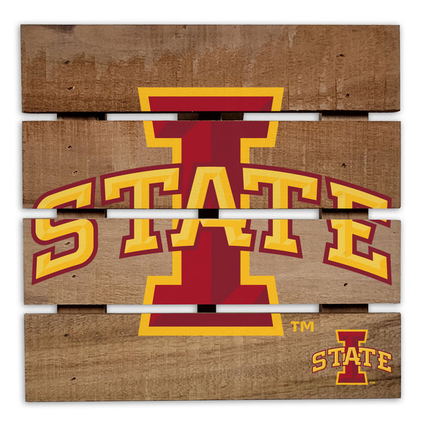 Wholesale C2122-Wooden 8in Hotplate / C2122-Iowa State
