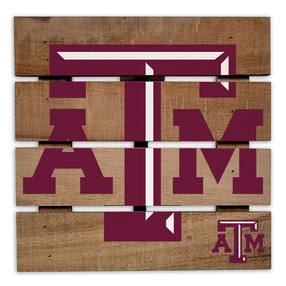 Wholesale C2122-Wooden 8in Hotplate / C2122-Texas A&M