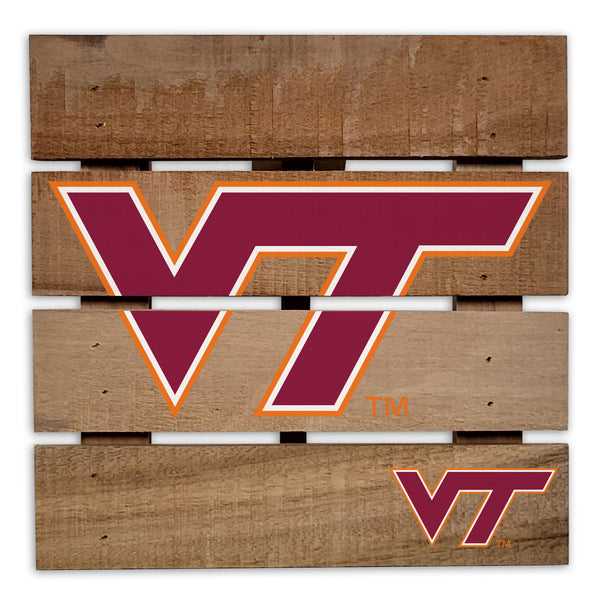 Wholesale C2122-Wooden 8in Hotplate / C2122-Virginia Tech