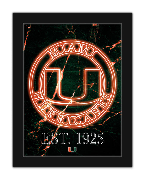 Wholesale C2129-Neon Circle Logo 12x16 / C2129-Miami