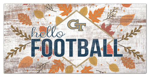 Wholesale C2136-Hello Football 6x12 / C2136-Georgia Tech