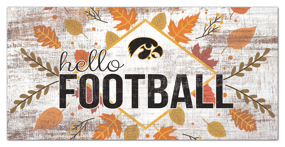 Wholesale C2136-Hello Football 6x12 / C2136-Iowa