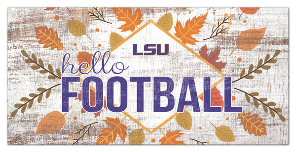 Wholesale C2136-Hello Football 6x12 / C2136-LSU