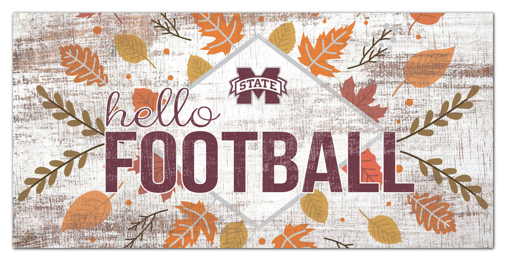 Wholesale C2136-Hello Football 6x12 / C2136-Mississippi State