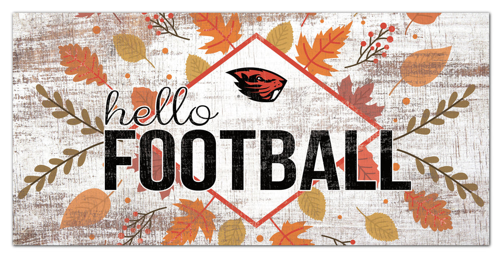 Wholesale C2136-Hello Football 6x12 / C2136-Oregon State