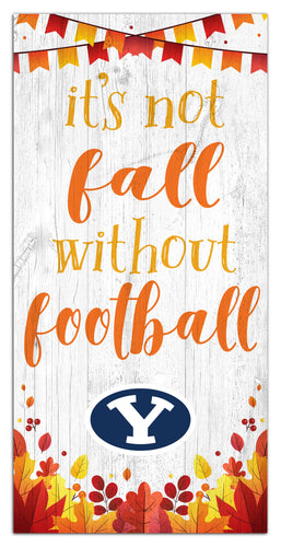 Wholesale C2137-Not Fall Without Football 6x12 / C2137-Brigham Young University