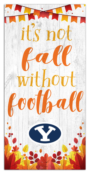 Wholesale C2137-Not Fall Without Football 6x12 / C2137-Brigham Young University