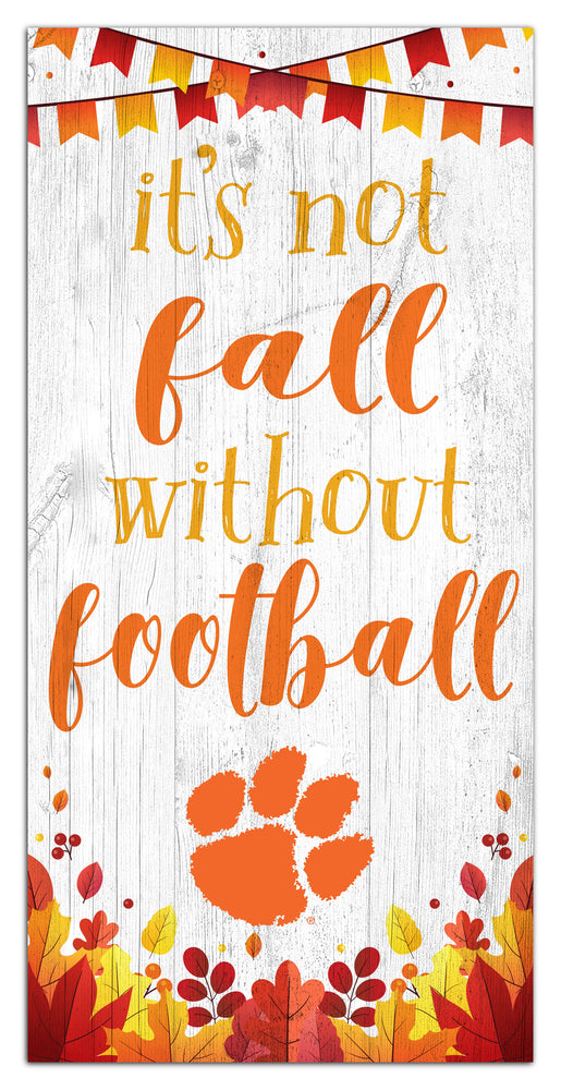 Wholesale C2137-Not Fall Without Football 6x12 / C2137-Clemson