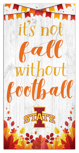 Wholesale C2137-Not Fall Without Football 6x12 / C2137-Iowa State