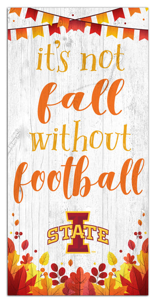 Wholesale C2137-Not Fall Without Football 6x12 / C2137-Iowa State