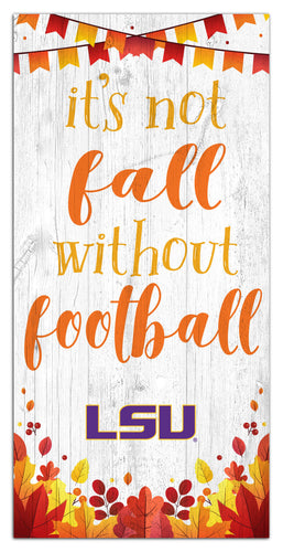 Wholesale C2137-Not Fall Without Football 6x12 / C2137-LSU