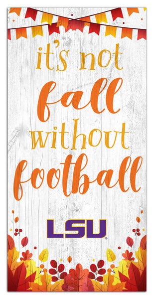 Wholesale C2137-Not Fall Without Football 6x12 / C2137-LSU