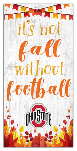 Wholesale C2137-Not Fall Without Football 6x12 / C2137-Ohio State