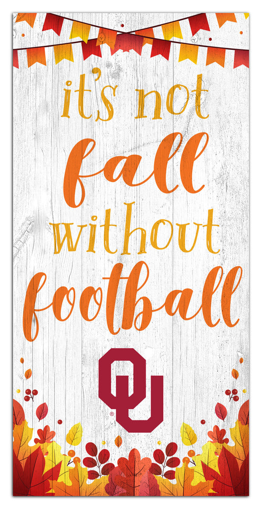 Wholesale C2137-Not Fall Without Football 6x12 / C2137-Oklahoma