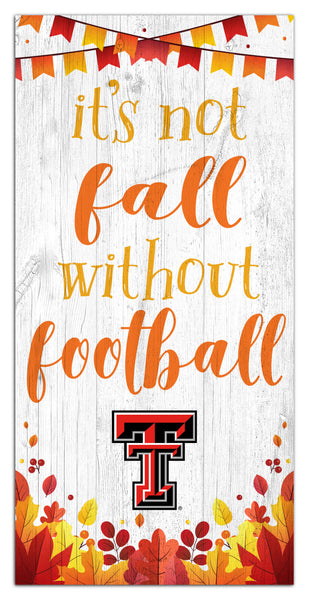 Wholesale C2137-Not Fall Without Football 6x12 / C2137-Texas Tech