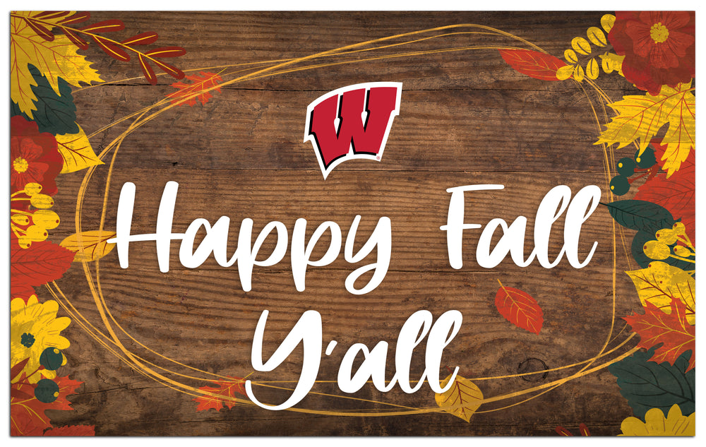 Wholesale C2139-Happy Fall Yall 11x19 / C2139-Wisconsin