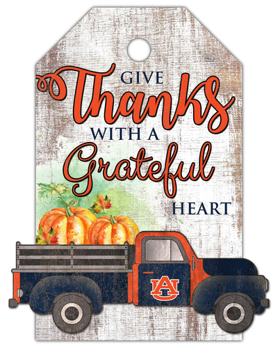 Wholesale C2140-Gift Tag and Truck 11x19 / C2140-Auburn
