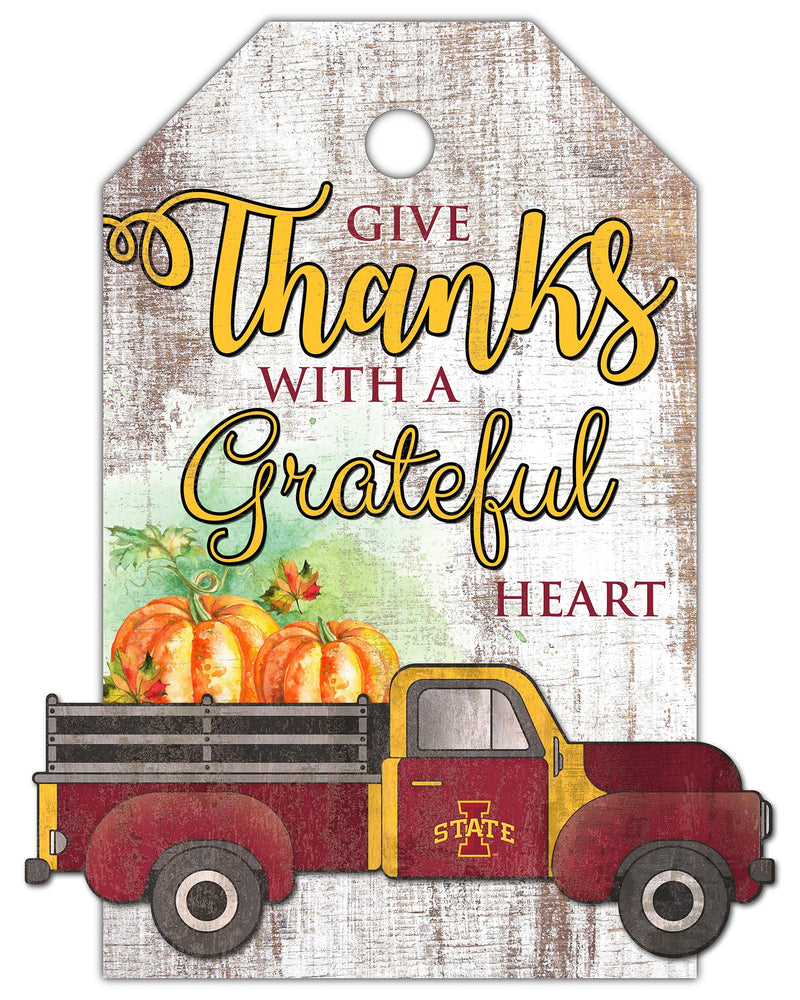 Wholesale C2140-Gift Tag and Truck 11x19 / C2140-Iowa State
