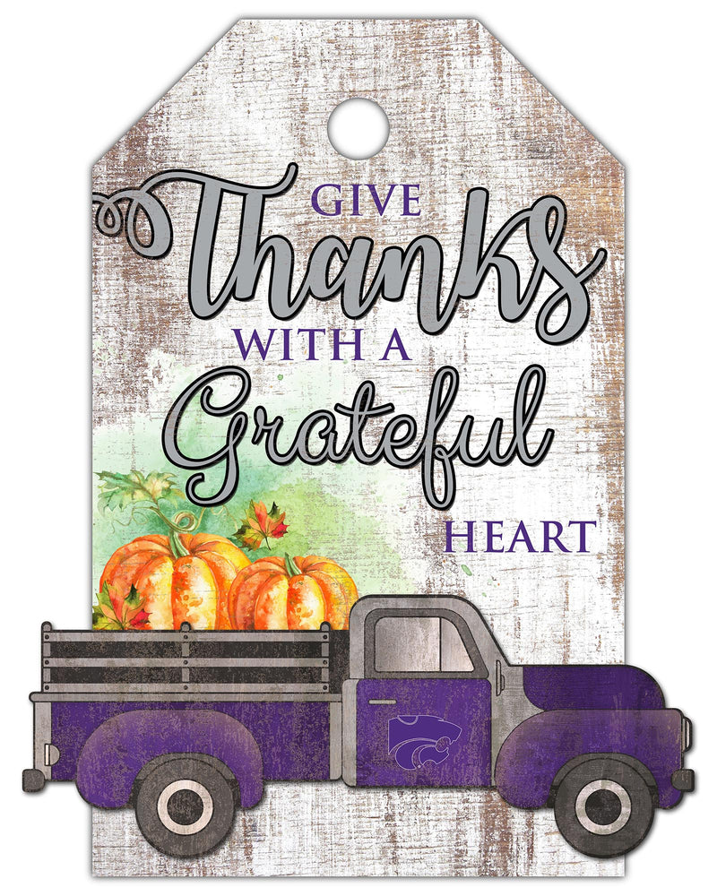 Wholesale C2140-Gift Tag and Truck 11x19 / C2140-Kansas State