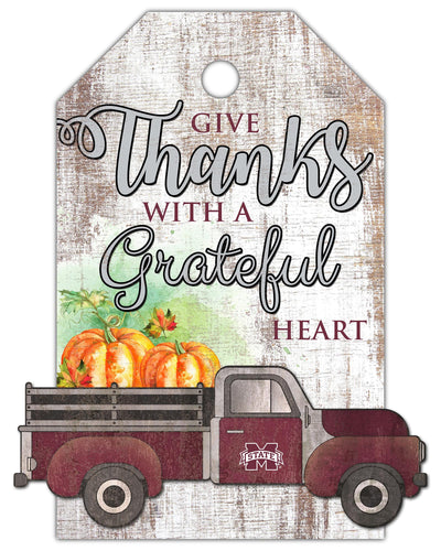 Wholesale C2140-Gift Tag and Truck 11x19 / C2140-Mississippi State