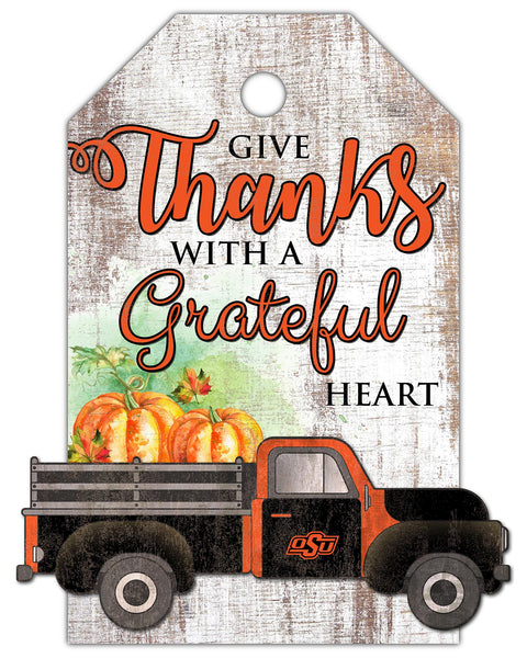 Wholesale C2140-Gift Tag and Truck 11x19 / C2140-Oklahoma State