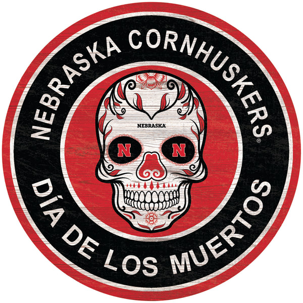 Wholesale C2141-Sugar Skull Circle / C2141-Nebraska