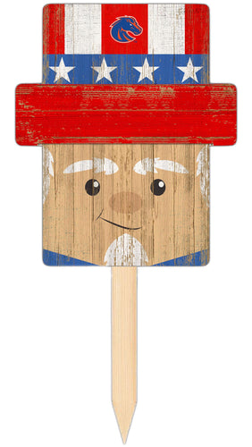 Wholesale C2144-Uncle Sam Head Yard Stake / C2144-Boise State