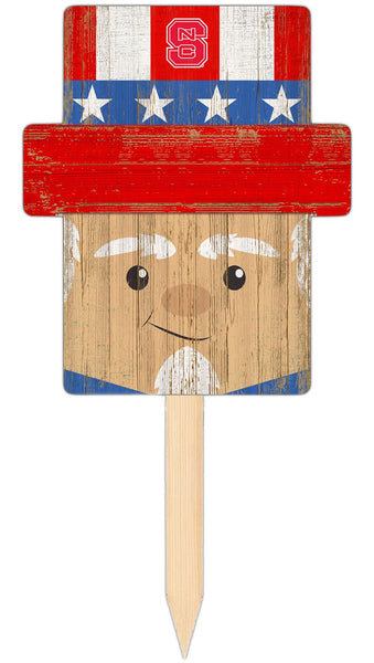 Wholesale C2144-Uncle Sam Head Yard Stake / C2144-North Carolina State
