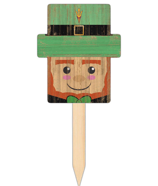 Wholesale C2146-Leprechaun Head Yard Stake 12in / C2146-Arizona State
