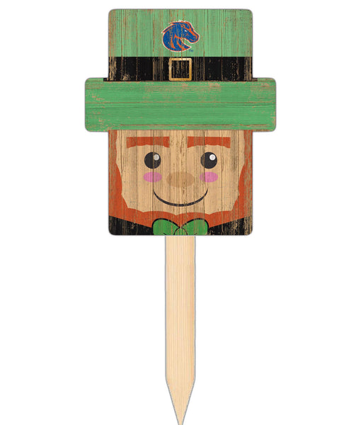 Wholesale C2146-Leprechaun Head Yard Stake 12in / C2146-Boise State